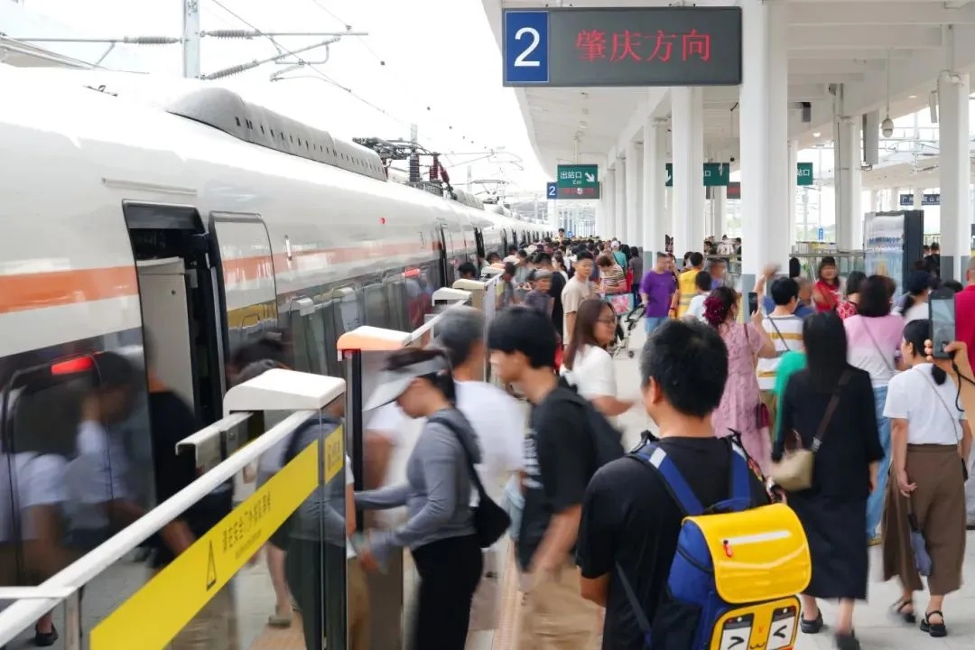 广肇、广惠城际铁路客流累计破千万！