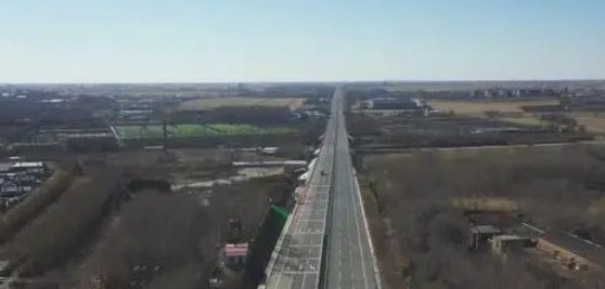 京抚公路双城至三环路段改扩建工程交工通车
