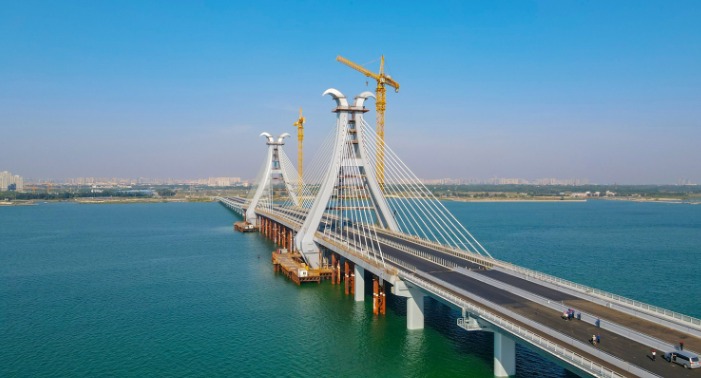 北海跨海第一桥主体工程全面完工